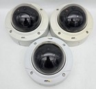  lot Of 3  Axis  Dome Poe Ip Network Camera P3225-lve Mkii Day Night Indoor