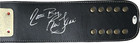 Ric Flair Autographed Custom Black   Gold Belt Jsa  Silver Nature Boy