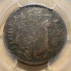 1652-1674 St Patrick Farthing New Jersey Colonial Pcgs Vg Details R-7  1