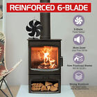 Wood Stove Fan  6 Blade Fireplace Fan For Wood Burning Stove  Heat Powered Fan