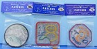 Mercury Patch Lot Of 3 Vtg  70s Nasa Twa Tours Mip Cape Kennedy Medals 3 