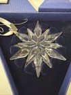 Swarovski 2011 Annual Christmas Ornament Large Crystal Snowflake 1092037 W Box
