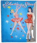 Original Vintage Whitman Skating Stars Paper Dolls Set Not Reproduction