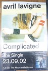 Avril Lavigne Rare Complicated Poster Oversize 40 x60  Nos  up18 