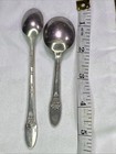 1847 Rogers Bros Is Silver Silverplate First Love Infant Baby Spoons Lot
