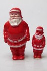 Lot Vintage Celluloid Plastic Santa W Sac Figurines Christmas Ornaments Japan