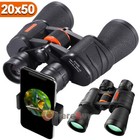 Day night 20x50 Military Zoom Powerful Binoculars Optics Hunting Camping case