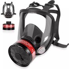 Full Face Gas Mask Survival Nuclear And Chemical 40mm Activated Carbon Filter