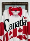 Vintage 90 s Canada Football Hockey Sweatshirt Mens Track Top National Size M