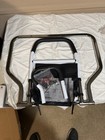 Bed Handrail Adjustable Foldable Bed Handle Hh30 Metal L-shape Black white