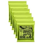 Ernie Ball Super Slinky Electric Guitar Strings 10-46  pack Of 6 Sets   2221x6 