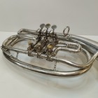 Vintage Ussr Alto Horn Eb Saxhorn Soviet Brass Instrument Rare