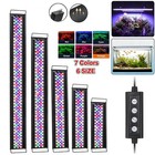 Hygger 12 18 24 30 36 48  Aquarium Plant Light 6500k Fish Tank Lamp Adjustable