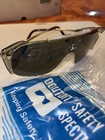 Vintage Z87 Bouton Panaview Safety Glasses Greenish Lens Tint Side Protection  