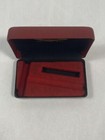 Vintage 1940s Gillette Safety Razor Heavy Gold Tech W  Original Box