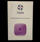 Livia Women s Menstrual Pain Relief Tens Unit Purple Device Brand New 