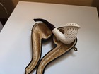 Sms Meerschaum Calabash Pipe     Original Leather Case     Lightly Used Estate Pipe