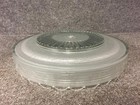 Vintage 16  Art Deco Frosted Glass Ceiling Fixture Lamp Shade