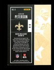 2017 Panini Contenders Season Ticket  8 Adrian Peterson New Orleans Saints Qty