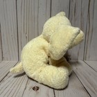 Ty Pluffies Pnut Elephant Plush Yellow Gingham Accents No Ear Tag