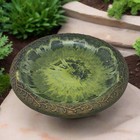 Bird Bath  Bowl Only - 19  Dia  Light Green Fiber Clay Bird Bath Bowl  Lightw   