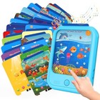 Kids Educational Learning Tablet Toy Upgrade Version   40 Lesson Pages Blue   