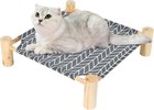 All-seasons Breathable Wooden Hammock Bed - For Small Cats  Dogs   Rabbits