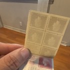 Canada 1   Queen Elizabeth Ii Brown Stamp Block Bilingual Inscription Mnh