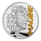 2025 John Lennon Uk 1oz Silver Proof Colour Coin - Ready For Immediate Dispatch