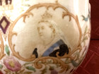 Antique Queen Victoria For Prince Albert  man   s Fine English Porcelain Teacup