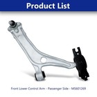 Front Right Lower Control Arm   Ball Joint Assembly 2018-2021 Honda Accord