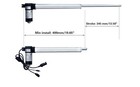 Kdyjt018-277 Linear Actuator Motor Replacement For Power Recliner Lift Chair