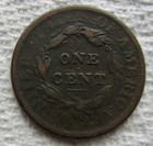 1809 Classic Head Copper Large Cent Rare Key Date Type Coin Vg Light Corrosion