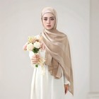 Muslim Women Long Scarf Chiffon Turban Scarves Islam Stoles Shawl Wrap Hijab New