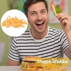 30 Pieces Fake French Fries Play Food Simulation Artificial Food