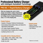 Li-ion Lithium Smart Charger 3 7v 2-slot For 16340 14500 aa aaa Rcr123 Usa