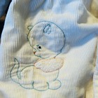 Vintage Infant Jacket Cool Wall Hung  White Embroidered Kitten   9 Mo Baby Bb