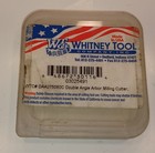 Whitney Tool Double Angle Milling Cutter 60   1  Arbor Carbide Tipped P n03025491