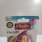 Playtex Nurser Naturalatch Fast Flow Two Latex Nipples Drop-ins 3-6 Months New