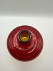  Mcm Vintage Blenko 6424 Amberina Art Glass Bud Vase Red Gold Yellow 5    Tall