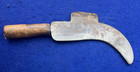 Antique French Billhook Ma Massachusetts Revolutionary War Era Fascine Knife