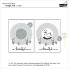 Lawn Fawn  magic Iris  Lawn Cut Dies   Optional Add-on  you Choose 