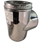 Selkirk Metalbestos 208100 8t-it 8  Insulated Chimney Tee W  Plug Class A Ss