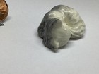 Hagen Renaker Miniature Gray Persian Cat Sleeping Figurine 