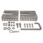 For Power Poles Shallow Water Anchor Adjustable Tilt Mount   Hardware Kit Metal