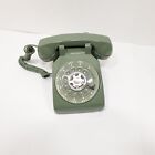 Vintage Bell System Western Electric Green 1970 s Rotary Desk Phone Telephone