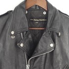 Vintage 70s Harley Davidson Amf Leather Jacket Biker Black Genuine Size 44