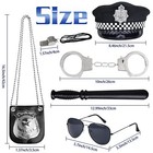 1set Police Costume Accessories  Police Cop Costume For Kids Boys Halloween
