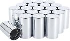 33mm X 3 1 2  Lug Nut Cover Abs Chrome Plastic Cylinder Nut Cover push-on 20pack