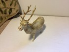 Vintage Celluloid Plastic Reindeer Or Buck Deer  Red Eyes  Made In Japan